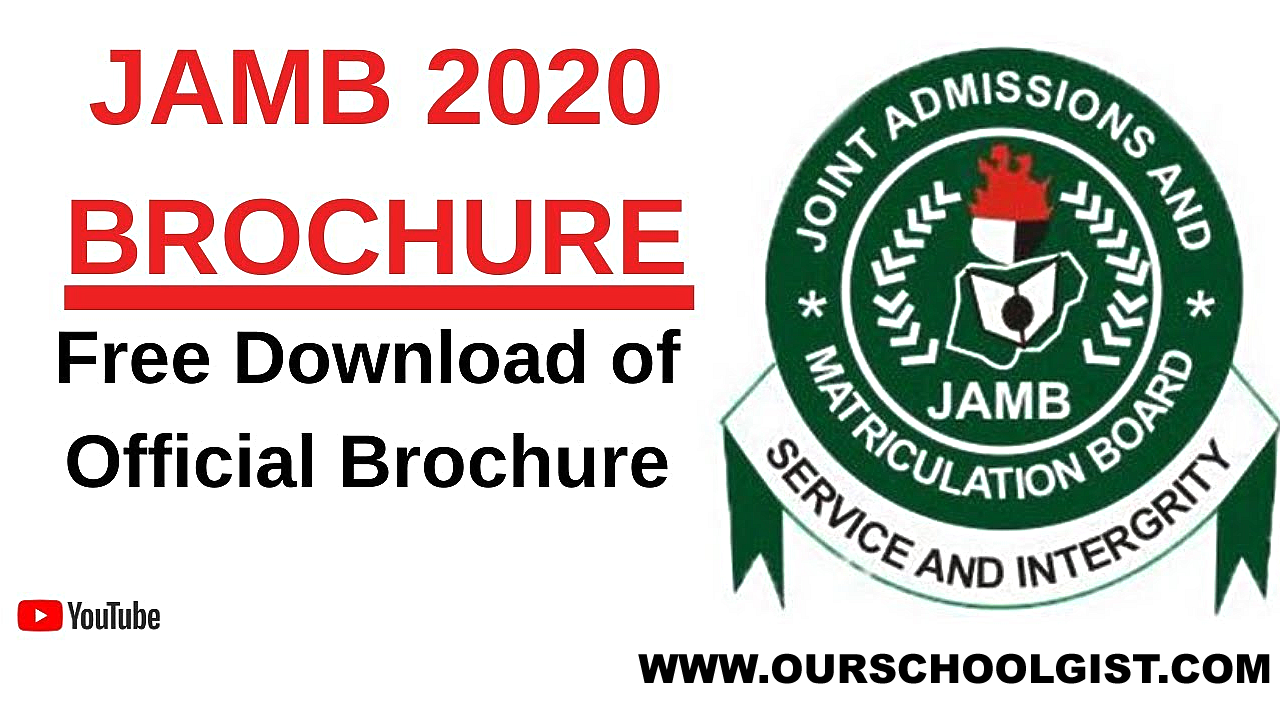 JAMB Brochure, Jamb Registration